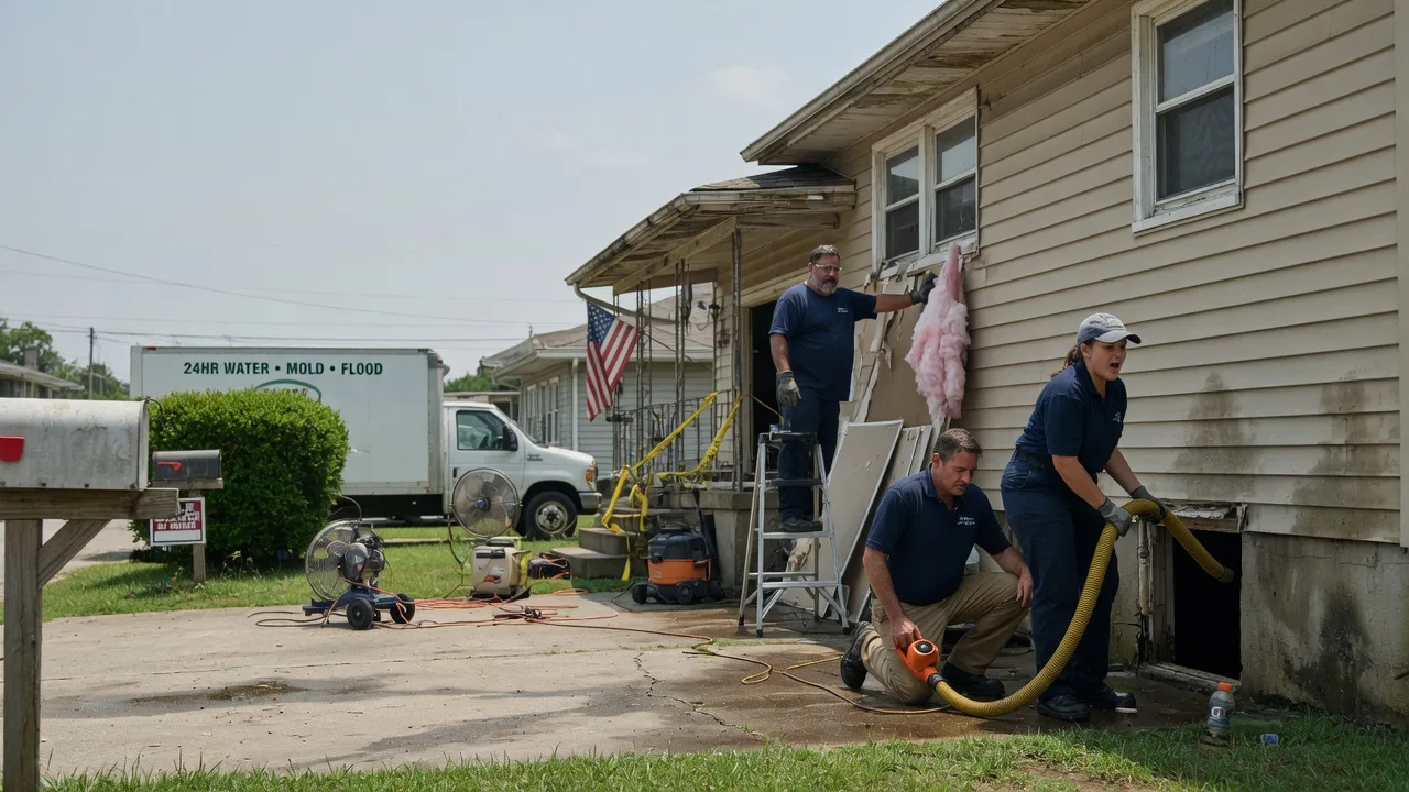 Water Damage Repair in Sigel, IL near me